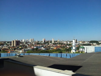 Vista do centro de Anápolis, em Goiás
