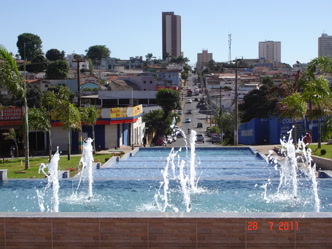 Praça Cônego Trindade em Anápolis