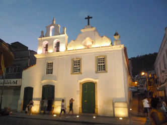Igreja de Santa Luzia, erguida em 1632 na Rua do Comércio Igreja de Santa Luzia, a primeira igreja de Angra dos Reis