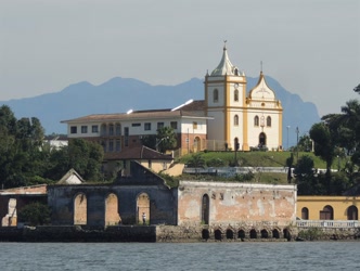 Igreja do Pilar vista da Baía de Antonina Igreja Matriz de Nossa Senhora do Pilar vista do mar
