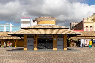 Mercado de Artesanato Thales Ferraz, no Centro de Aracaju Mercado de Artesanato Thales Ferraz