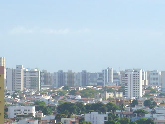 Skyline de Aracaju, vista do centro da cidade Skyline de Aracaju