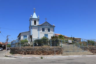 Igreja de Nossa Senhora dos Remédios, padroeira de Arraial do Cabo Igreja de Nossa Senhora dos Remédios, na Praia dos Anjos, em Arraial do Cabo