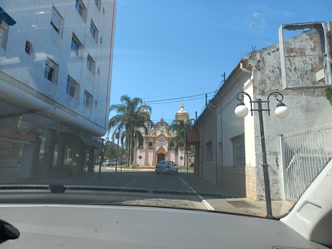 Igreja Nossa Senhora do Rosário, construída por escravizados entre 1763 e 1817 Igreja Nossa Senhora do Rosário em Atibaia