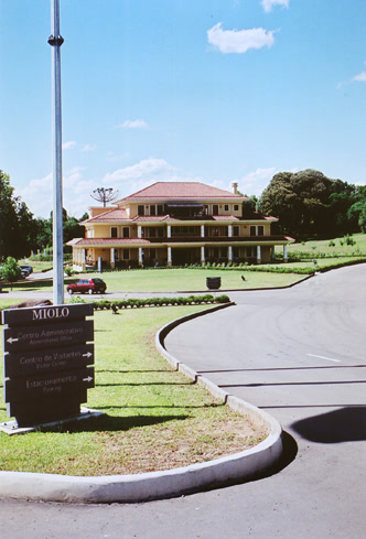 Centro histórico com arquitetura colonial italiana Centro histórico de Bento Gonçalves