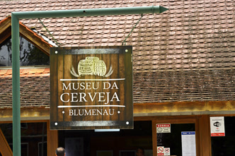 Museu da Cerveja em Blumenau, na área central da cidade