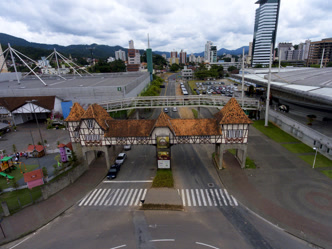 Parque Vila Germânica, palco da Oktoberfest em Blumenau