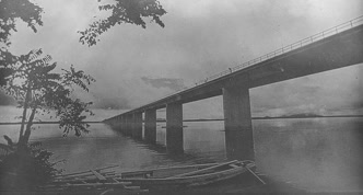 Ponte dos Macuxis, com 1.200 metros sobre o Rio Branco Ponte dos Macuxis