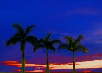 Amanhecer em Caraguatatuba