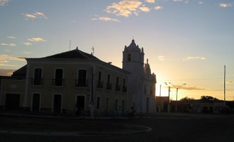 Casa do Barão do Crato em Icó, vista lateral da edificação colonial
