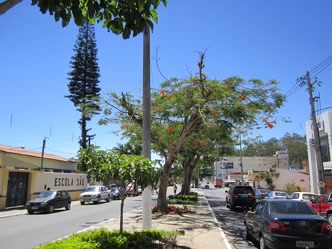Vista de Garanhuns com casarões e igrejas