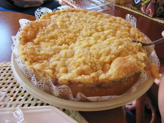 Kuchen alemão tradicional de Joinville