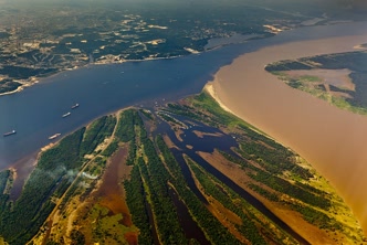 Encontro das Águas em Manaus
