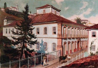 Casa dos Contos, antiga casa de fundição e moeda do século XVIII Casa dos Contos em Mariana