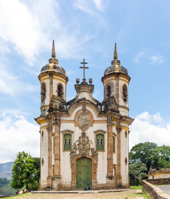 Igreja de São Francisco de Assis, obra-prima de Aleijadinho Igreja de São Francisco de Assis em Ouro Preto
