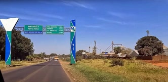 Arco de boas-vindas a Ponta Porã