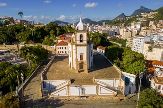 Igreja da Glória do Outeiro, barroca no bairro da Glória Igreja de Nossa Senhora da Glória do Outeiro no Rio