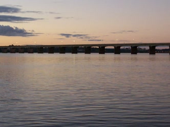 Ponte Internacional Uruguaiana-Paso de los Libres sobre o Rio Uruguaiana