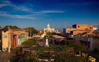 Igreja Matriz de Xique-Xique, fachada em estilo barroco